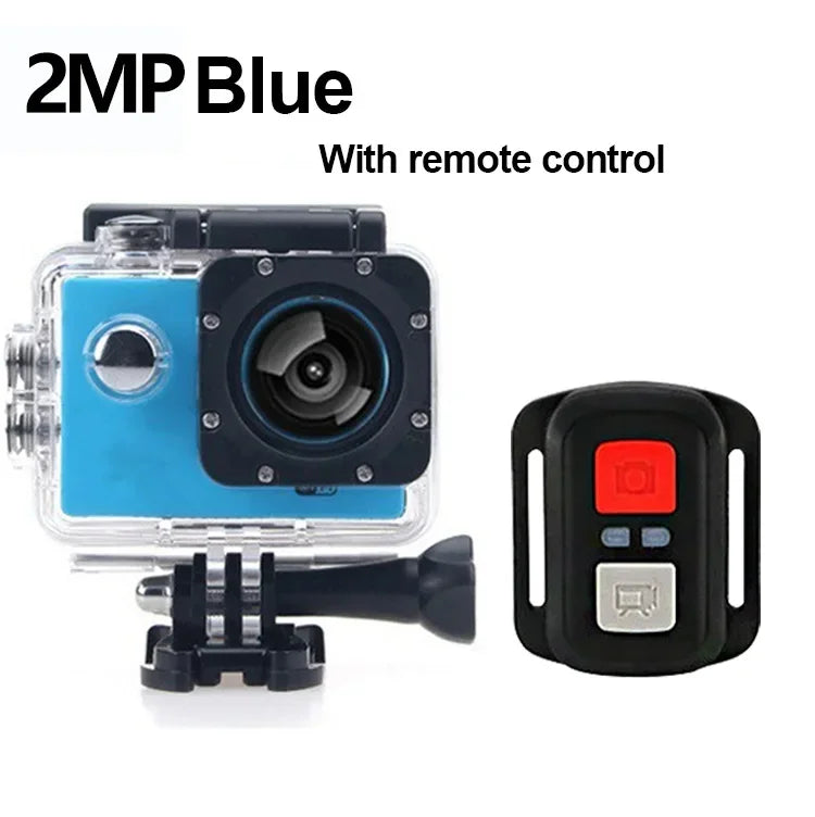1080P Underwater Waterproof Sports Dv Multifunctional Outdoor Riding Locomotive Sports Camera Sports Camera Diving Camera