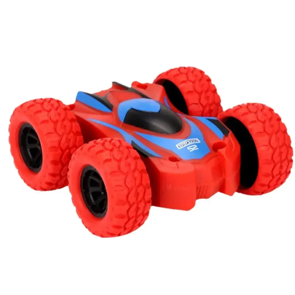 Toys Car Four-wheel Drive Off-road Vehicle Stunt Dump Cars Double-Side Inertia Car Boy Toy Car Pull Back Kids Toy Gift