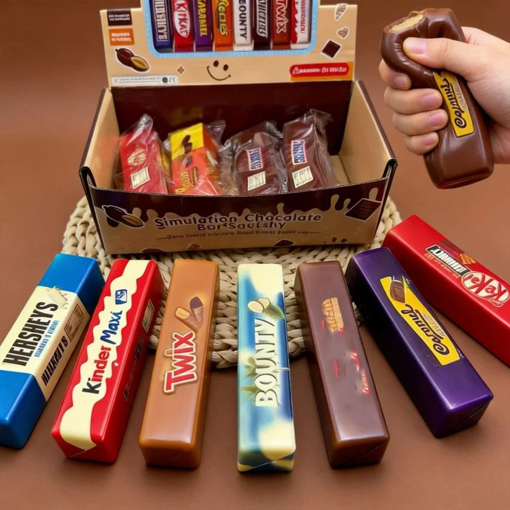 Chocolate & Butter Stick Squishy Toys