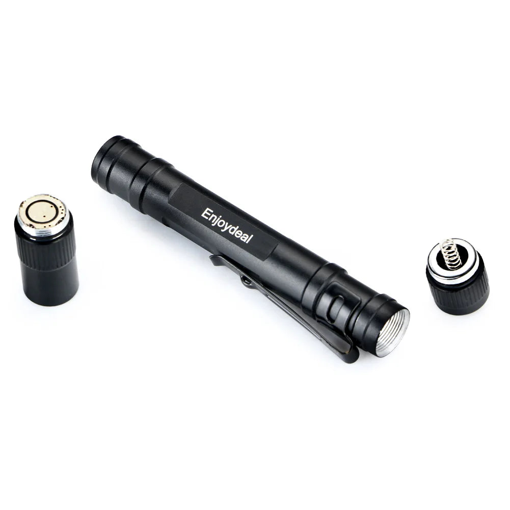 Mini LED Flashlight Penlight 1000 Lumens Lamp Clip Small Flashlights Torch Outdoor camping Pocket pen lights emergency Lantern
