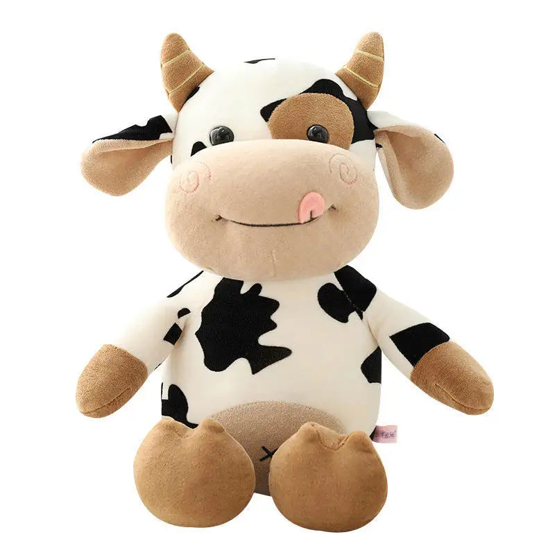 Cute Cow Plush Stuffed Animal Doll — 30cm