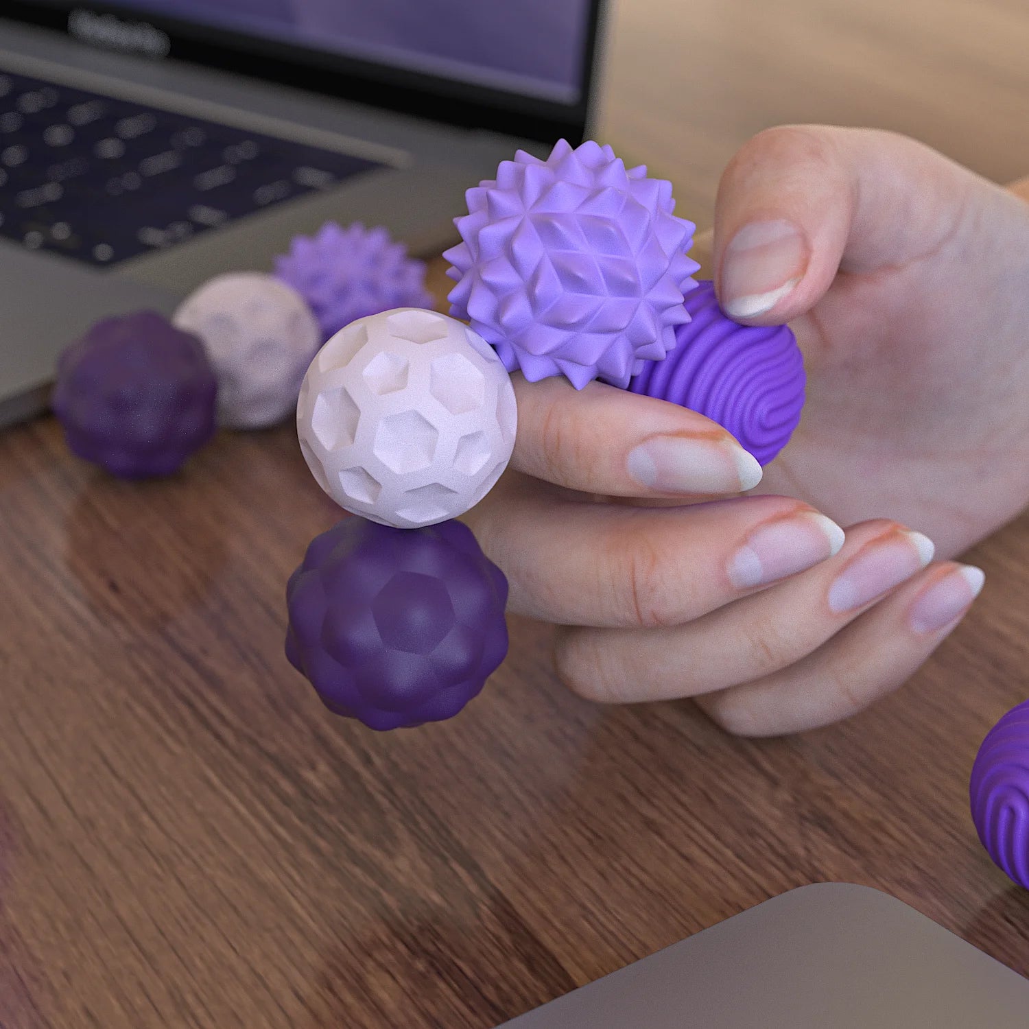 Silicone Sensory Magnetic Constructor Balls | Montessori Educational Toy | Magnetic Building Blocks | 3 Colors