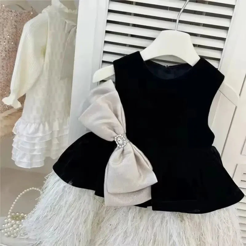 Girls' Sleeveless A-Line Summer Dress (Ages 2-7)
