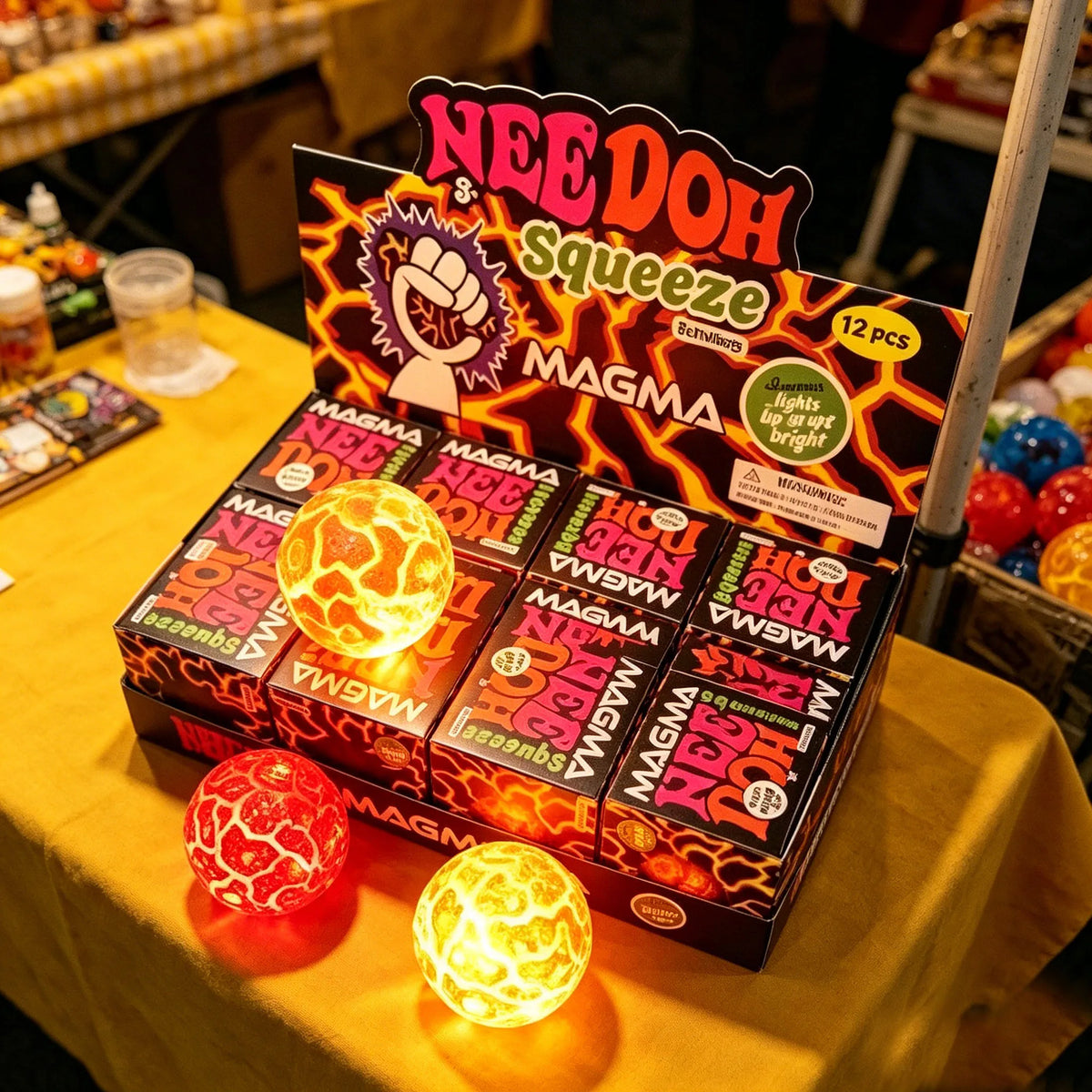 NeeDoh Meteorite Squishy Squeeze Balls