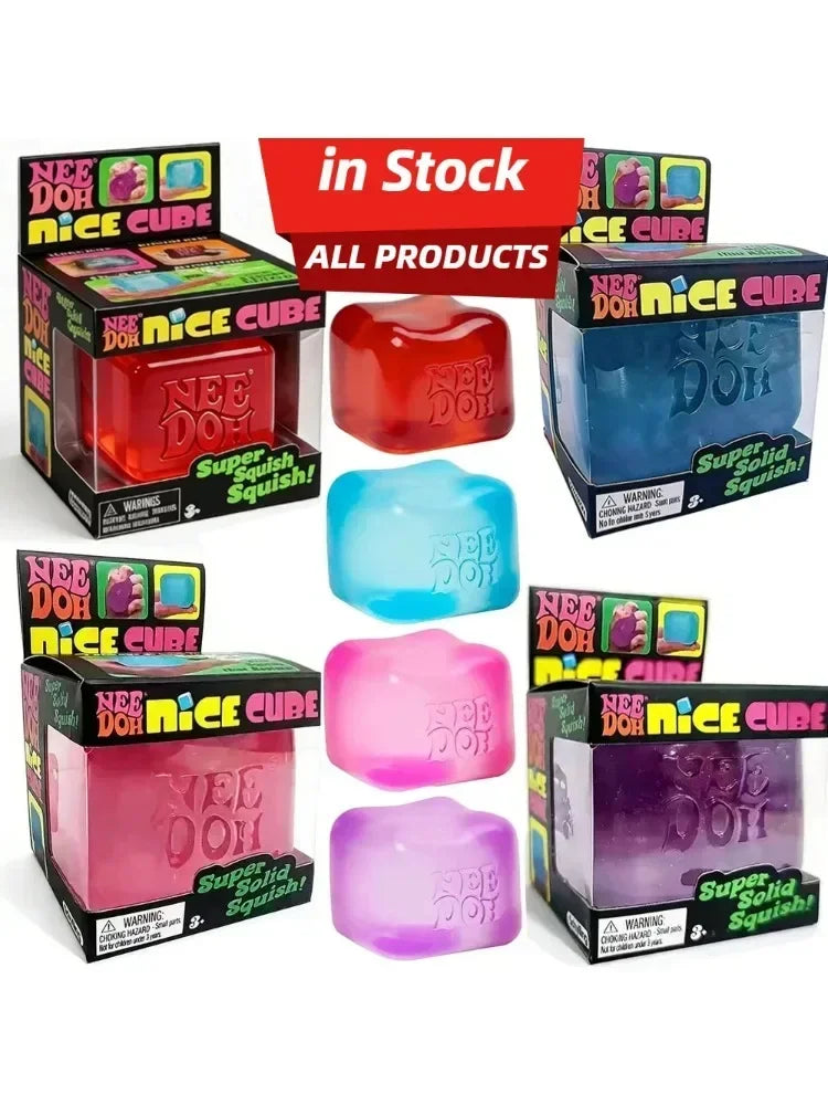 Schylling Needoh Sensory Stress Relief Toy Collection | Fidget Squeeze Toys for Kids & Adults