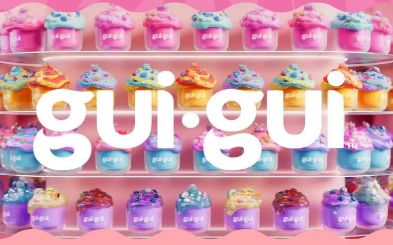 Gui Gui Rose Scent Crystal Slime | 5-Step DIY Blind Box | Stress Relief Sensory Toy