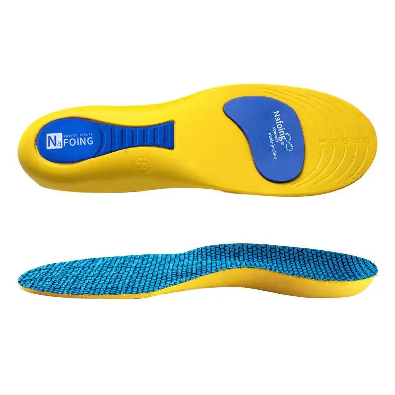Orthopedic Sports Elasticity Insoles For Shoes Sole Unisex Technology Shock Absorption Breathable Running Insoles 2026 New