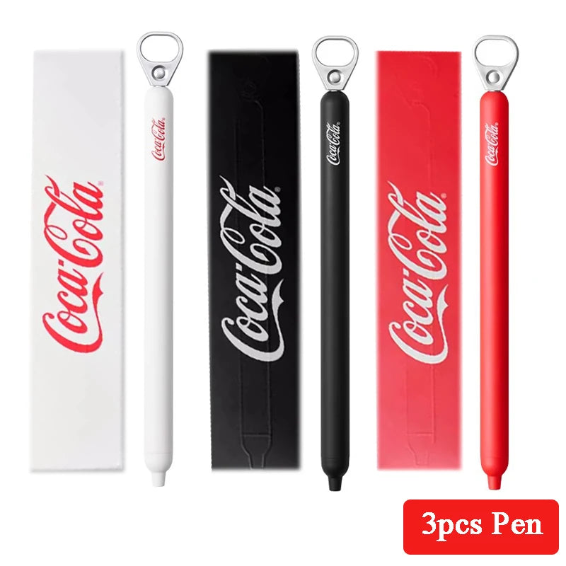 KACO x Fanta Pull-Tab Gel Pens,Creative Ins Signature Pen,0.5mm Quick Drying&Comfortable Grip Fun&Stess Relief Kawaii Stationery