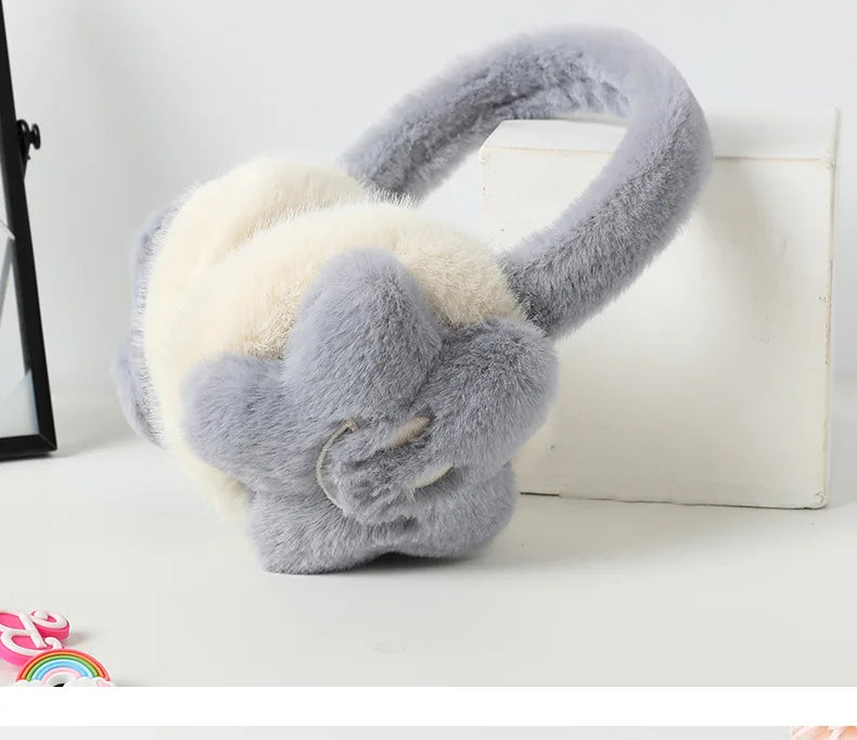 Kids' Plush Star Earmuffs