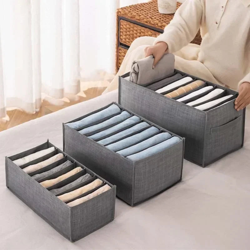 Underwear Storage Drawers Organizer Divider Jeans Organization Storage Box Closet Organizer Clothing Organization System Drawer