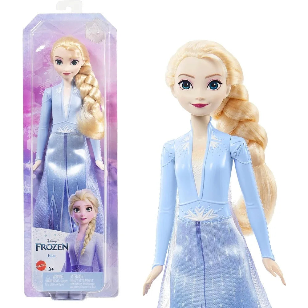 Disney Princess Posable Dolls | Snow White, Elsa, Cinderella, Belle, Rapunzel, Moana, Tiana & Ariel