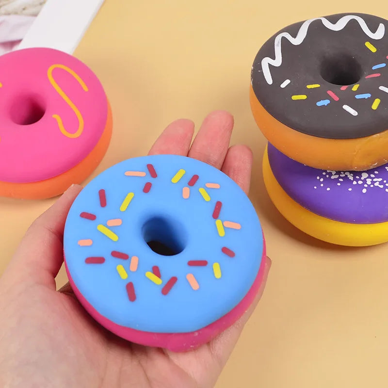 NeeDoh Dippin' Dazzler | Egg & Donut Squishy Stress Relief Toy | Slow Rebound Squeeze | Ages 14+
