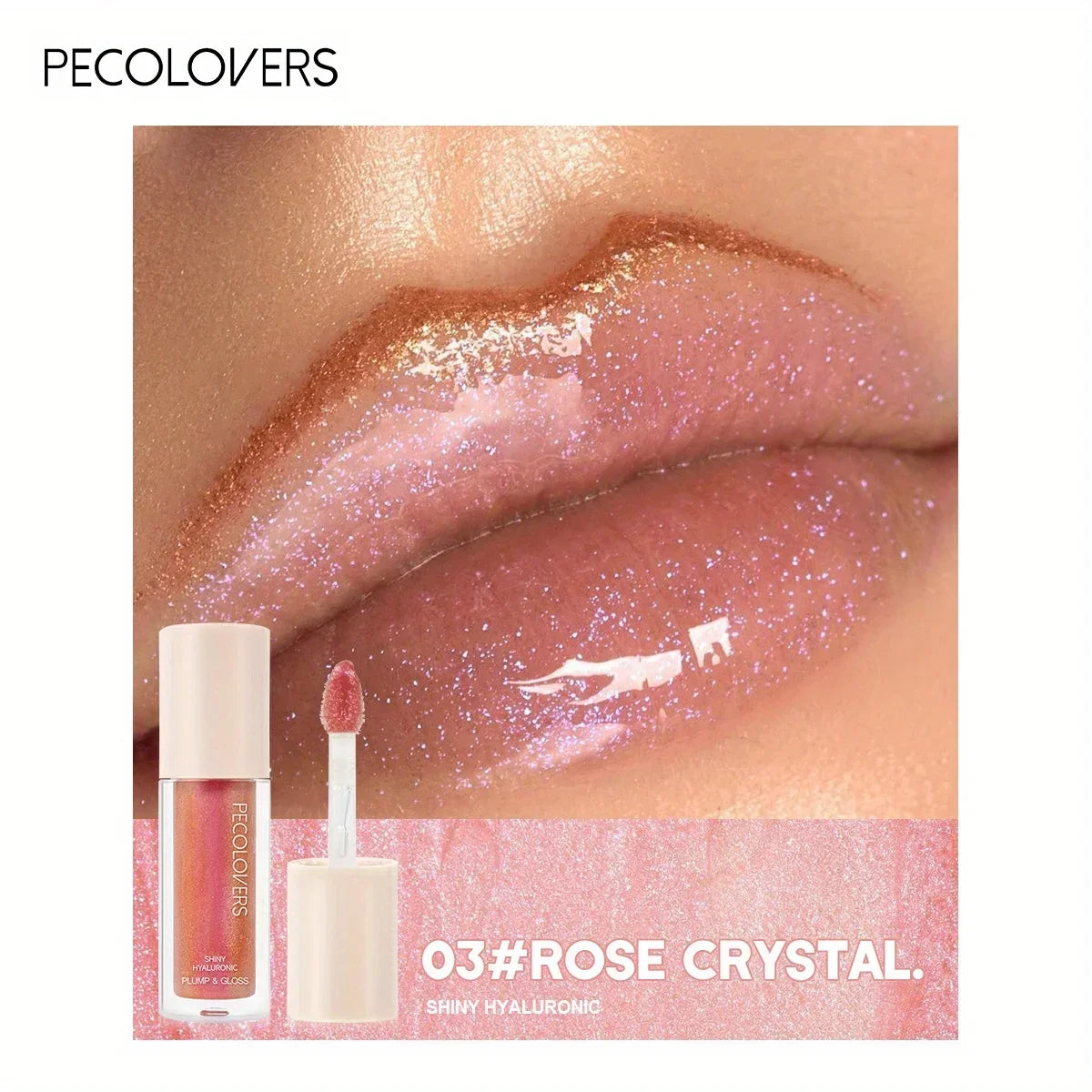 High Shine Lip Gloss,Moisturizing,Long-Lasting  Lip Glaze,Lightweight,Shimmer Lip Gloss,Perfect for Party Makeup