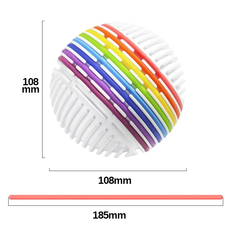 Sensory Activity Ball | Color Cognition Montessori Toy with Silicone Rods for Kids