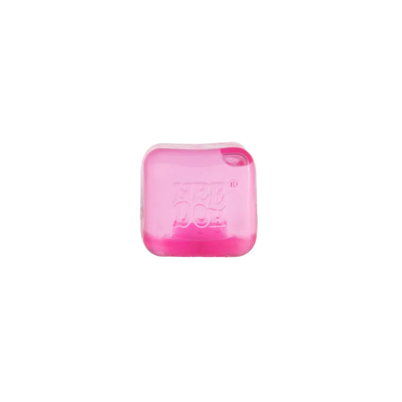 Needoh Mini Nice Ice Cube Squishy 4-Pack | Slow Rebound Stress Relief Fidget Toy