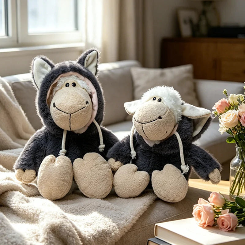 Dressed-Up Sheep Plush Toy