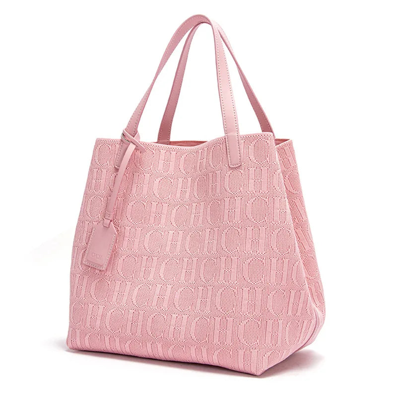 Women's Hand-Woven Cotton Tote Bag