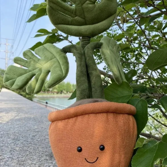 JC Plush Potted Plant Decor Toy Sunflower Daisy Drop Stuffed Soft Comfortable Doll Home Decoration Trendy Toy Jc Plush Gift