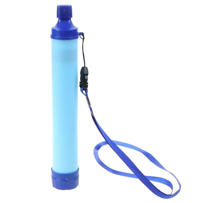 Disaster Preparedness Water Filter, Personal Survival Straw Purifier for Emergency Kits, Outdoor Camping & Hiking Gear