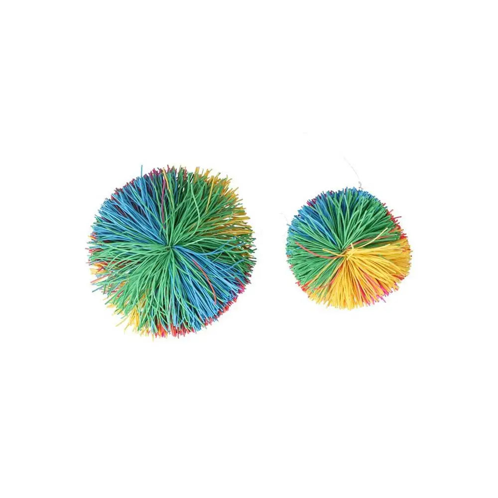 Stress Relief Anti-Stress Colorful Rainbow Fidget Sensory Ball Baby Stretchy Ball Bouncy Stress Balls Monkey Stringy Balls