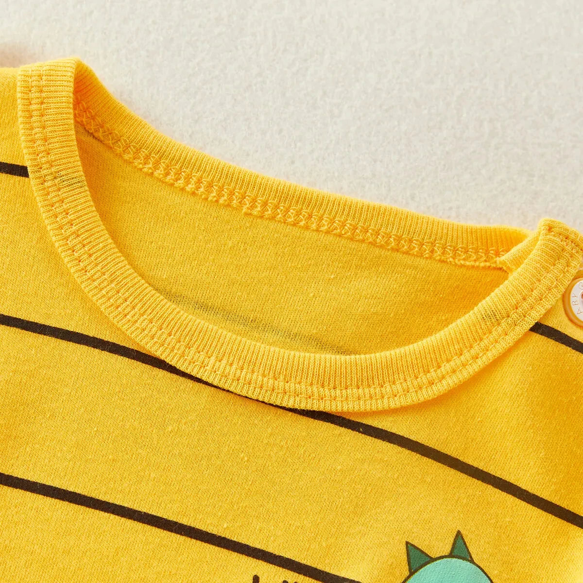 Kids' Unisex Cartoon Pajama 2-Piece Set