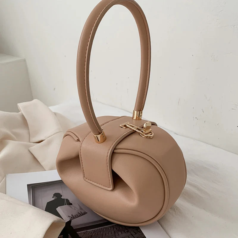 Women's Mini Bowling Round Shoulder Bag
