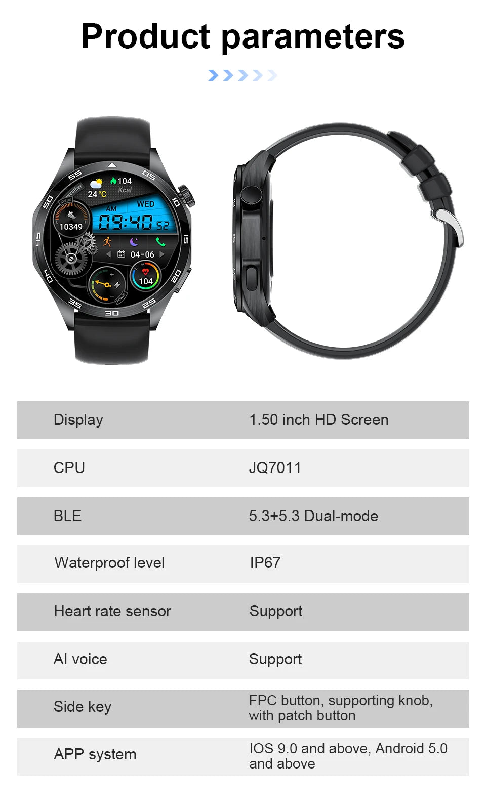 2026 Men New Smartwatch Bluetooth Call Waterproof Sports Fitness Smart Watches ECG Heart Rate Monitoring Health Smart Bracelets