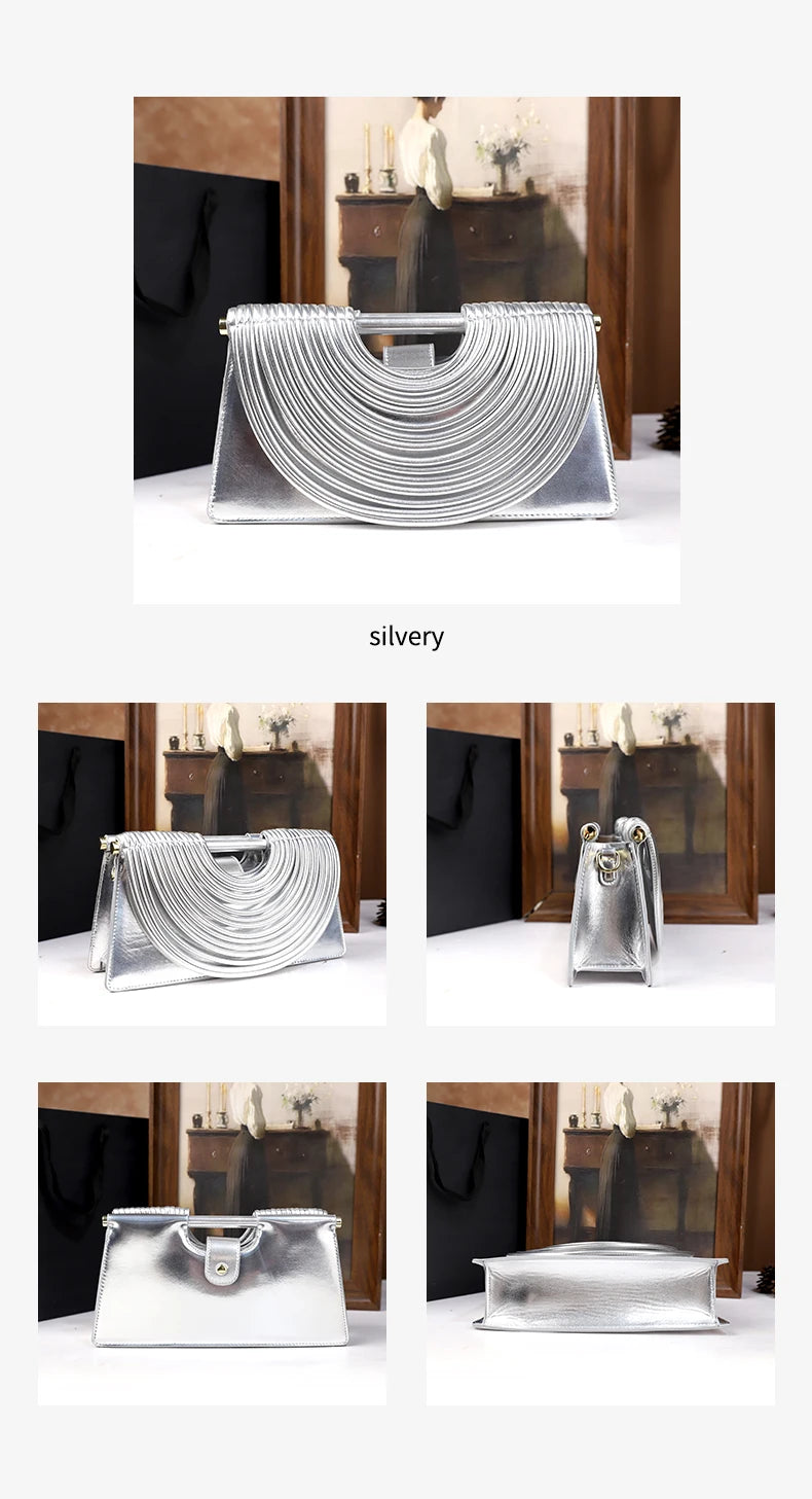 Women's Woven Line Tassel Tote Handbag
