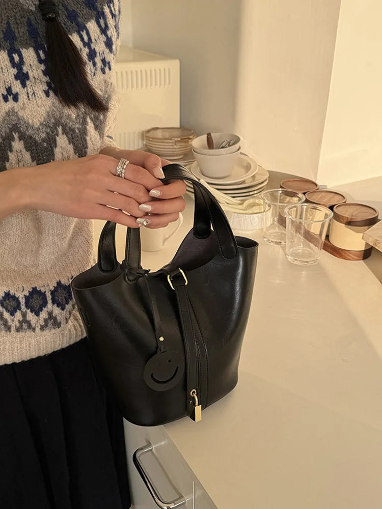 Women Bags Handbags Bucket Bag Shoulder Bag Crossbody Bag Fashion Bucket Tote Bag Leather Luxury Desginer Big Lady Hand Bags