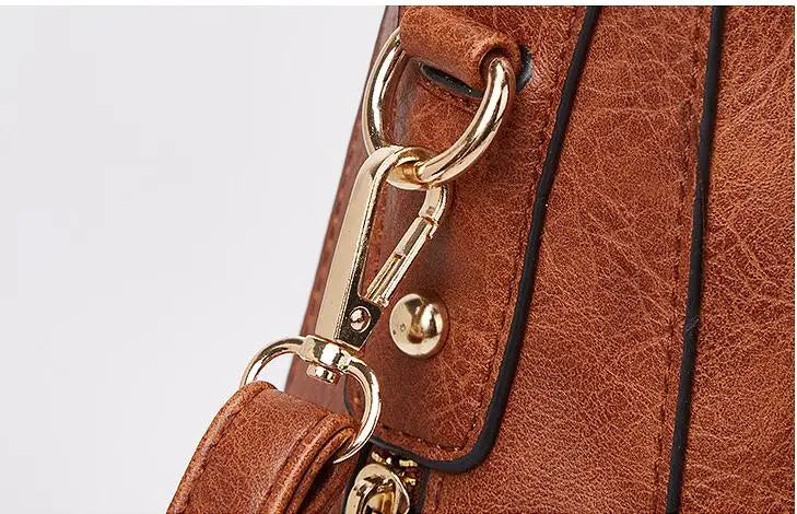 Women's Large Hobo Bucket Shoulder Bag