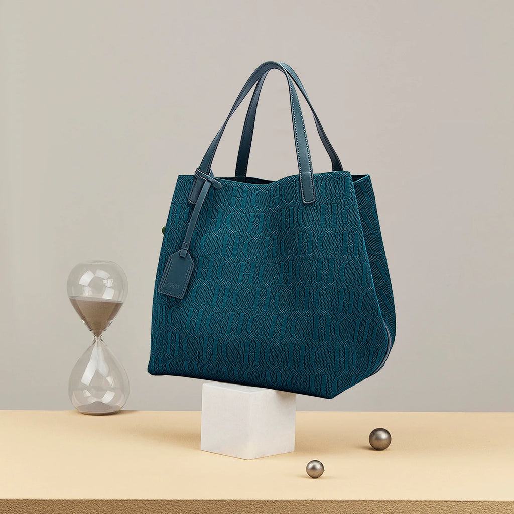 Women's Hand-Woven Cotton Tote Bag