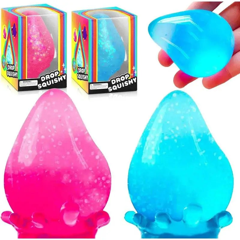 Dreamy Water Drop Squishy | Slow Rising Maltose Texture Stress Relief Toy