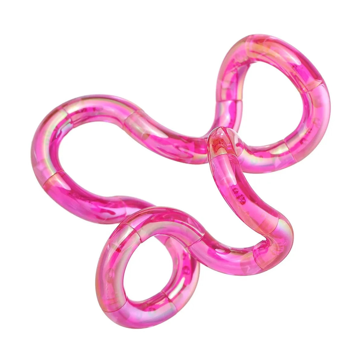 Unknot Electroplated Tangle Fidget Toy Temperature Sensitive Color Changing Luminous Stress Relief Focus Aid For Adults Office