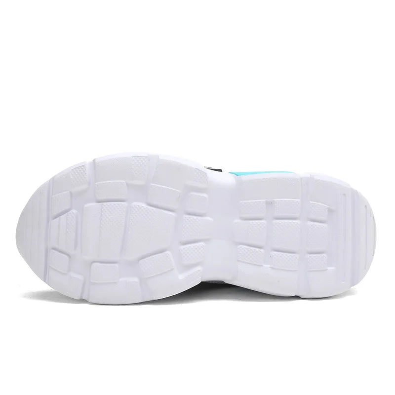 Boys' PU Leather Breathable Sport Sneakers