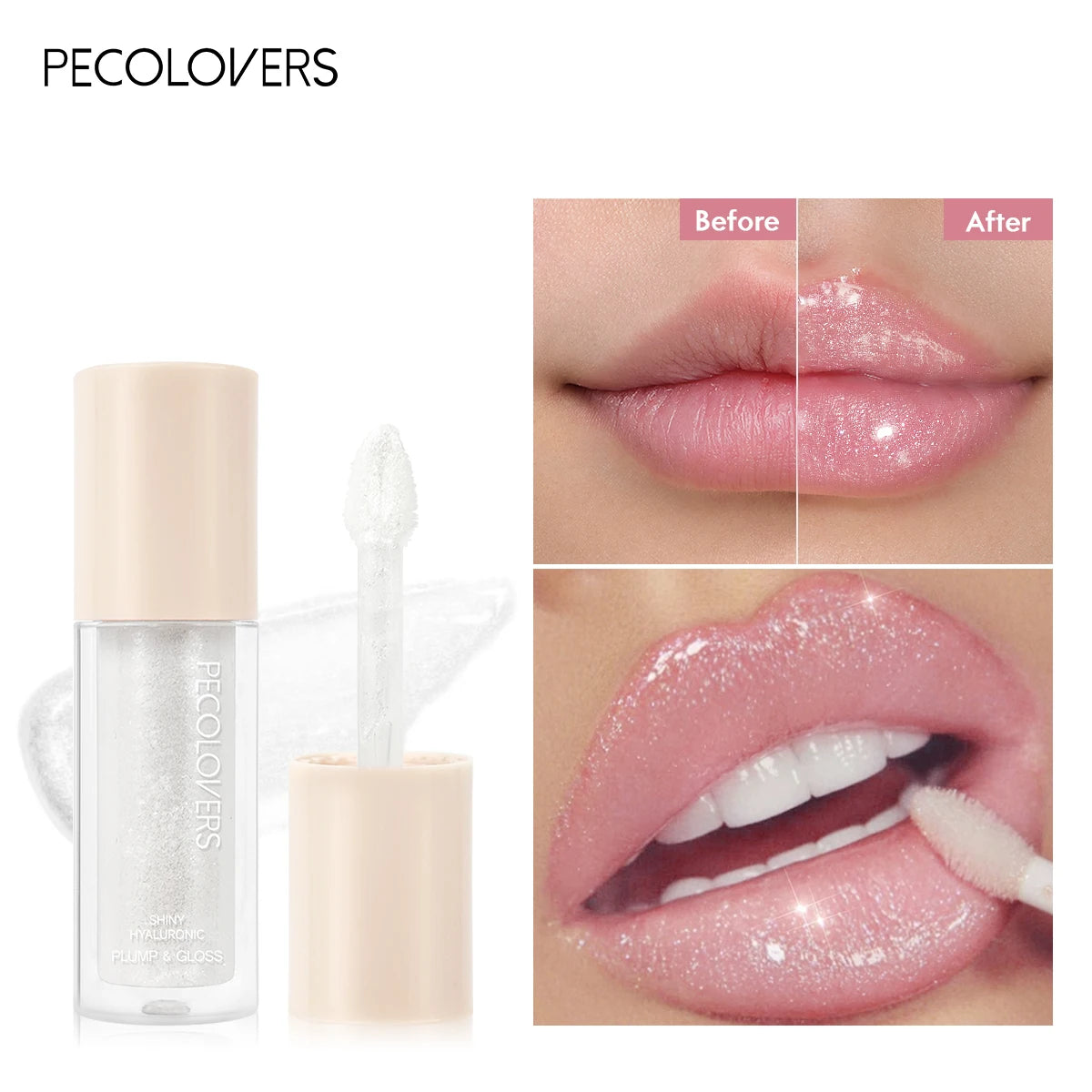 High Shine Lip Gloss,Moisturizing,Long-Lasting  Lip Glaze,Lightweight,Shimmer Lip Gloss,Perfect for Party Makeup