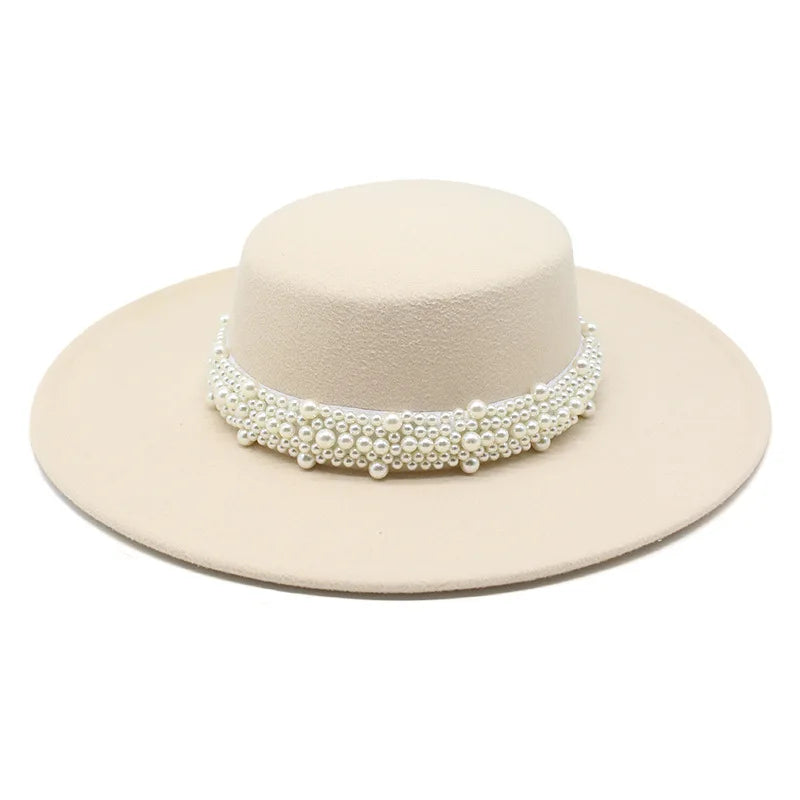 Unisex Cotton Bowler Fedora Hat – Felt Panama Style for Beach, Wedding & Everyday Wear | 56–58cm