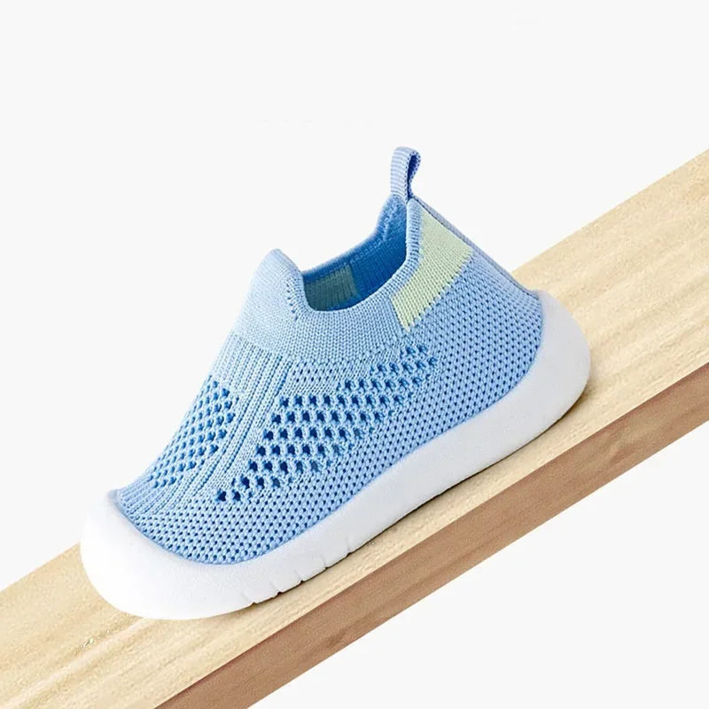 Toddler & Baby Breathable Knitted Slip-On Sneakers