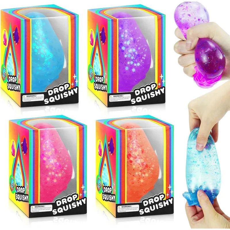 Dreamy Water Drop Squishy | Slow Rising Maltose Texture Stress Relief Toy