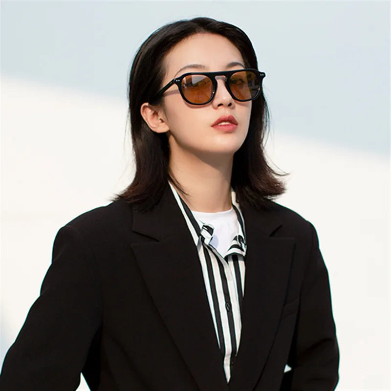Sunglasses Men Square Sun Glasses For Men Retro Sunglasses Men/Women Brand Designer