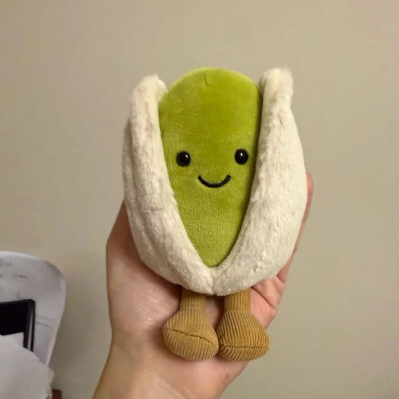 Jellycat-Style Pistachio Plush Doll | 12cm Cartoon Stuffed Toy — Kids Room Decor & Birthday Gift