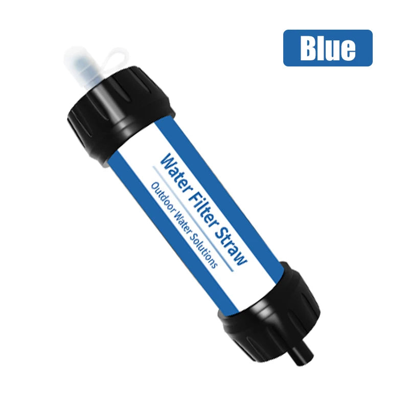 Outdoor Mini Water Filter Straw Water Purification for Survival or Emergency Supplies Portable Micron Water Purifier for Storm