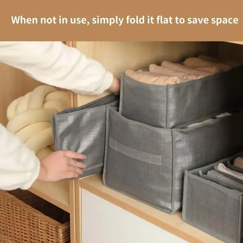 Underwear Storage Drawers Organizer Divider Jeans Organization Storage Box Closet Organizer Clothing Organization System Drawer