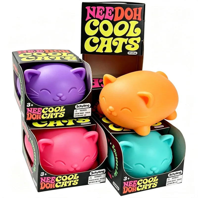 NeeDoh Cool Cats & Funky Pups Squishy Toys
