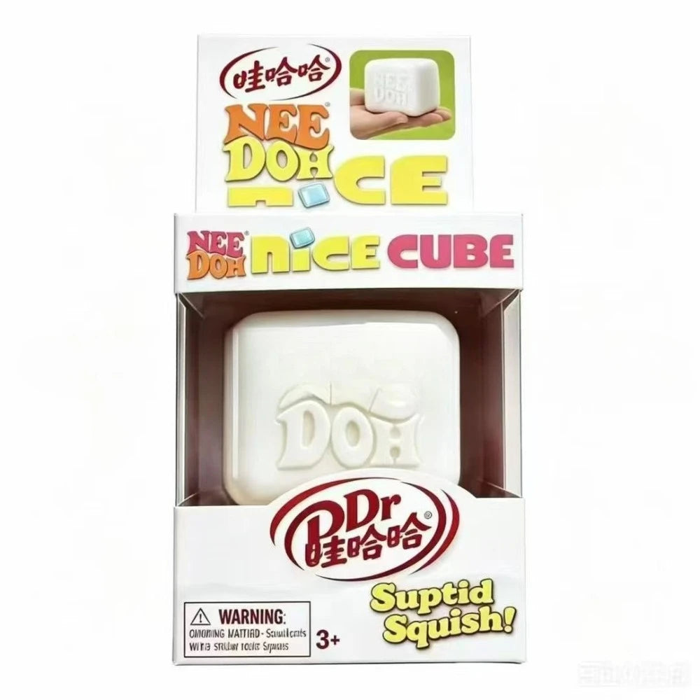 Needoh Nice Cube Sensory Fidget Toy – Stress Relief & Focus Tool for Adults & Kids