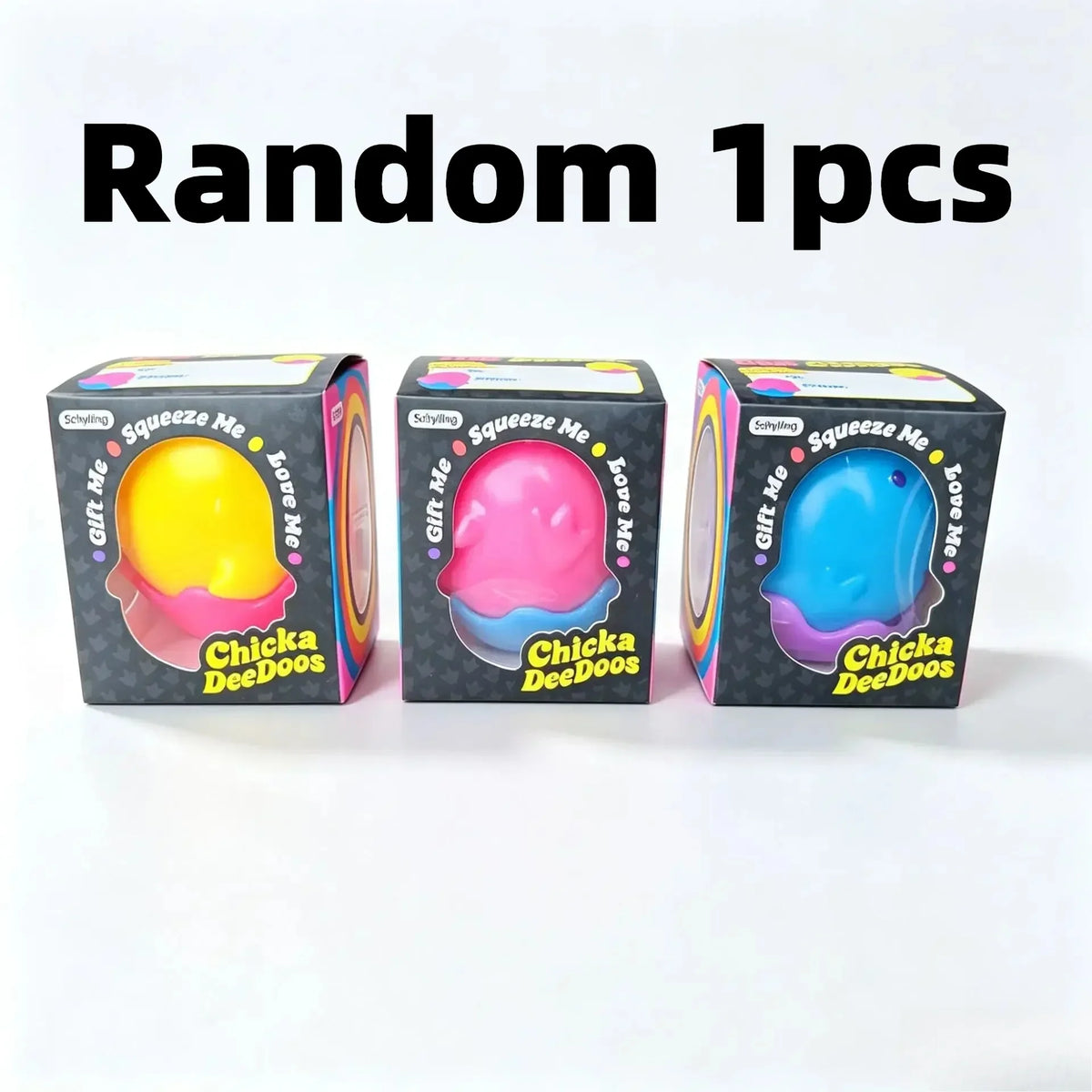 Chicka DeeDoos Squishy Blind Box Stress Relief Toy | Sensory Fidget Gift