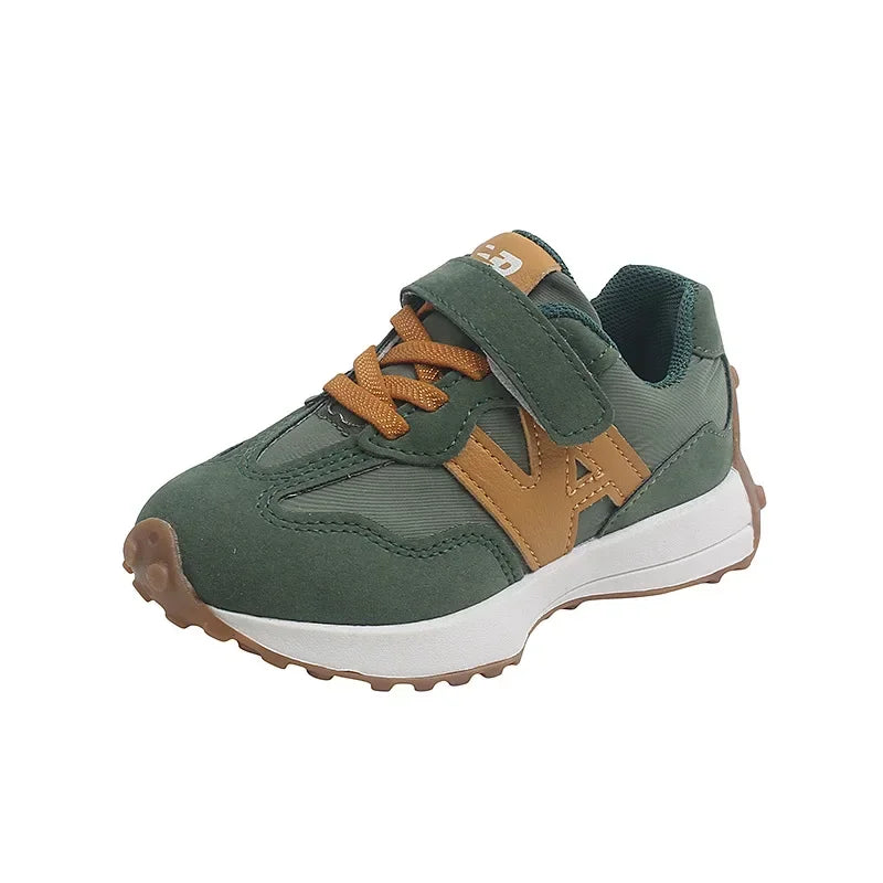 Kids' Unisex PU Leather Basketball Sports Sneakers
