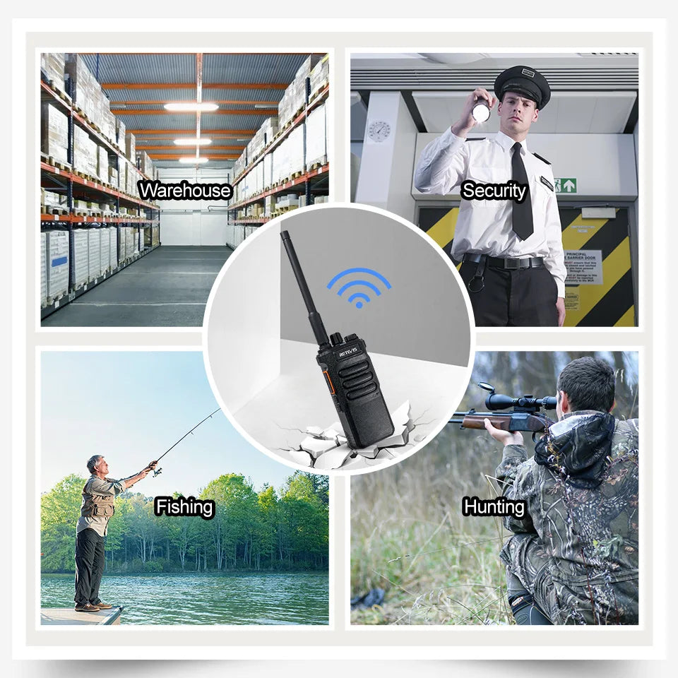 Retevis RT86 Walkie Talkie Professional Two Way Radio Long Range Walkie Talkie Communication radio for Outdoor Business