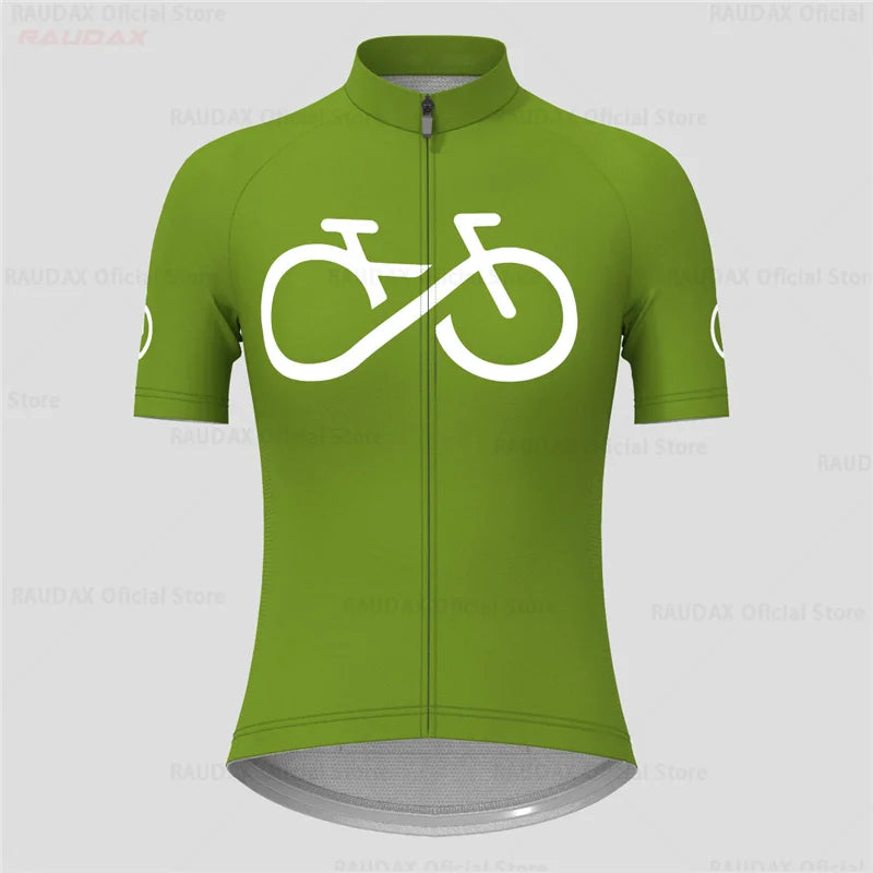 Women's Short Sleeve Cycling Jersey – Full Zip MTB Road Bike Shirt in 17 Colors, Sizes XS–4XL