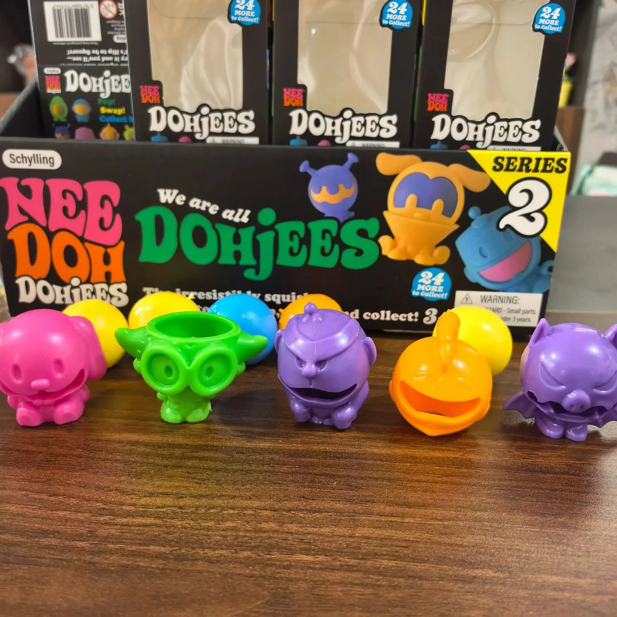 Needoh DohJees Emotional Monster Squishy Stress Relief Toy | Blind Box Sensory Fidget