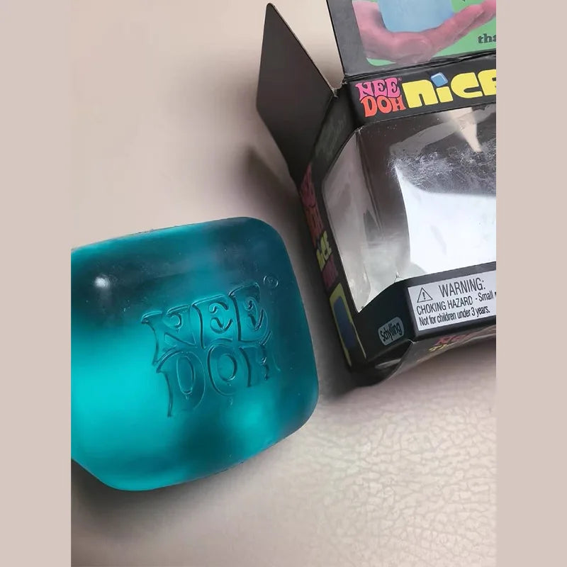Needoh Squishy Fidget Toy | Anti-Stress Sensory Squeeze Toy for Kids & Adults